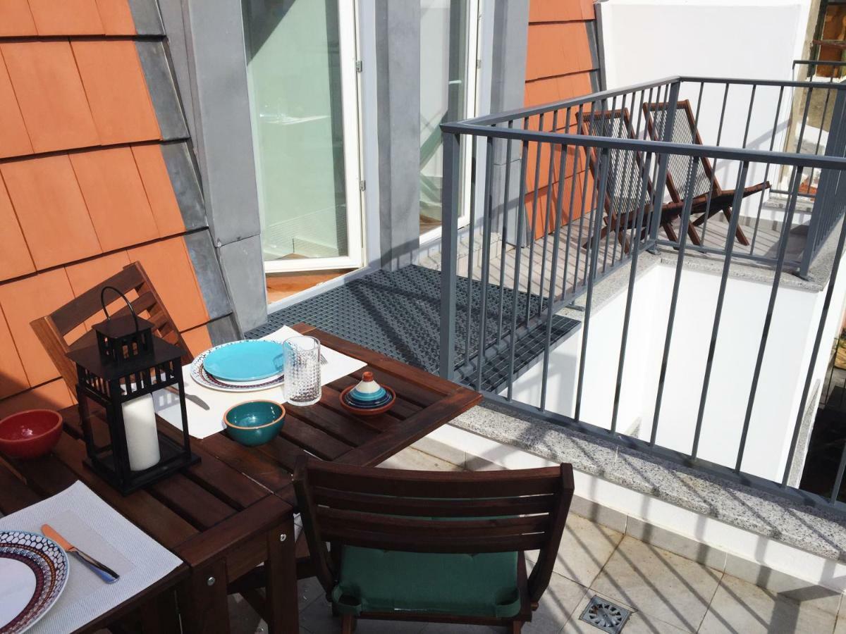 Apt Lumineux Terrasse Principe Real Daire Lisboa Dış mekan fotoğraf